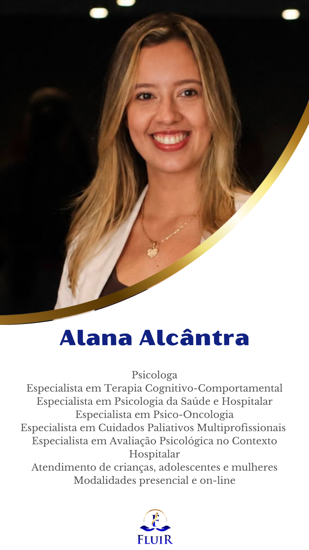 Foto da profissional Alana Alcântara